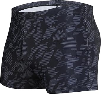 Mens-Swim-Jammers Athletic-Swimwear Quick-Dry-Shorts Durable-Team-Swimsuits - Drawstring Competition Swimming UPF50+