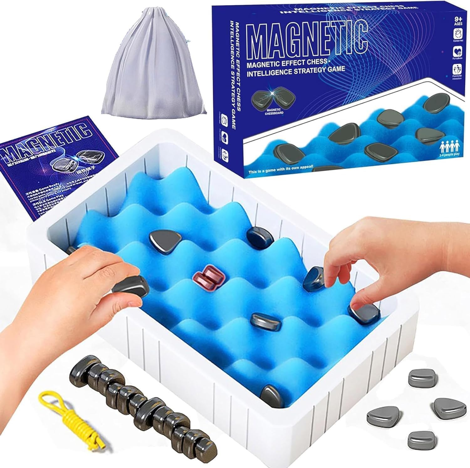 Abhsant Magnet Game, Magnetic Chess Game Magnet Game Family Board Game Set, Fun Table Top Magnet Chess Board Game 2 Player Magnetic Chess Strategy Game for Kids and Adults (B0CQNRQ11C) Amazon Price History, Amazon Price Tracker