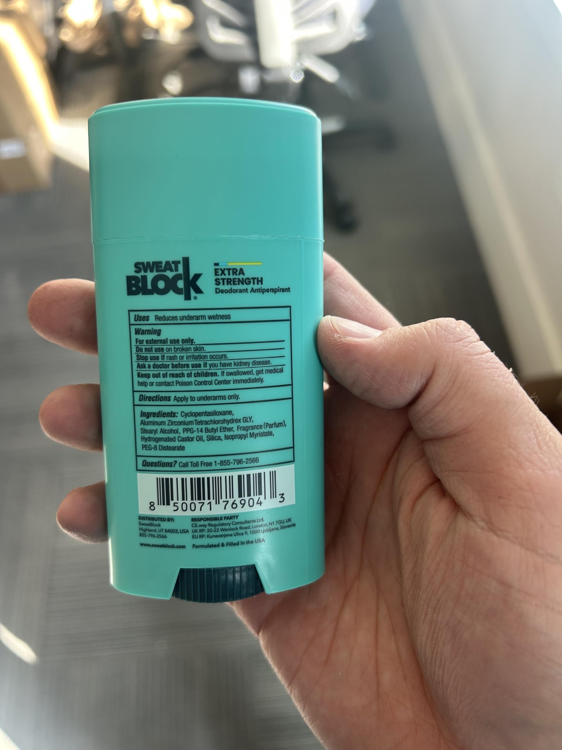 Deodorant Antiperspirant for Women & Men - 24-Hour High Degree Sweat & Odor Protection - Non-Irritating Smooth Glide - Coastal Fresh Scent (2 Pack)