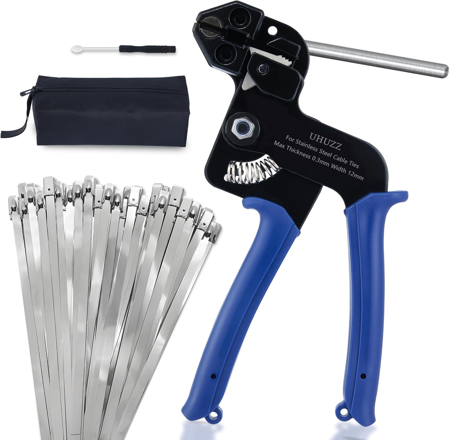 Metal Zip Tie Tool Cable Tie Gun for Fastening and