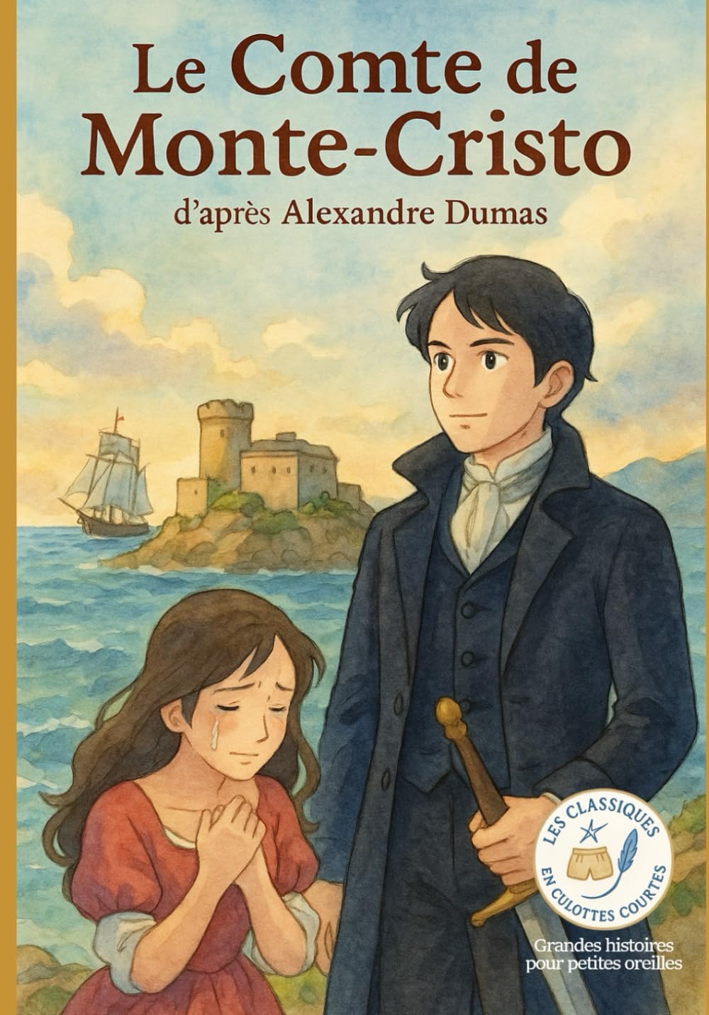 Le Comte de Monte-Cristo: Les Classiques en Culottes Courtes - Grandes histoires pour petites oreilles