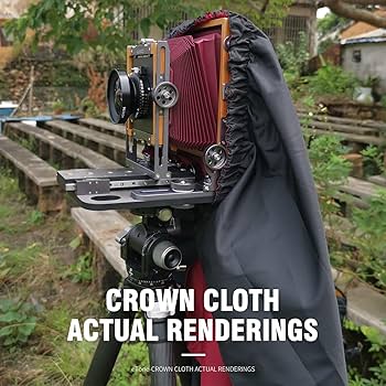 Amazon | 撮影用品 4x5大判カメラ用冠布 110X120cm 生地の色は黒