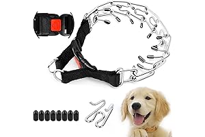 Super Prong Collar for Small Medium Large Dogs, No Pull Dog Collar