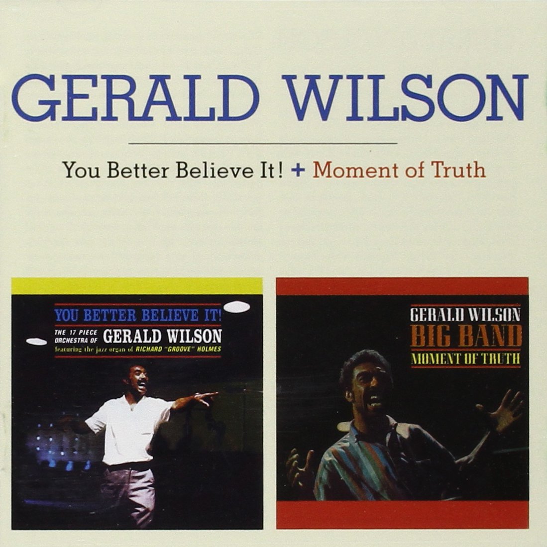 Wilson Gerald / You Better Believe It !
