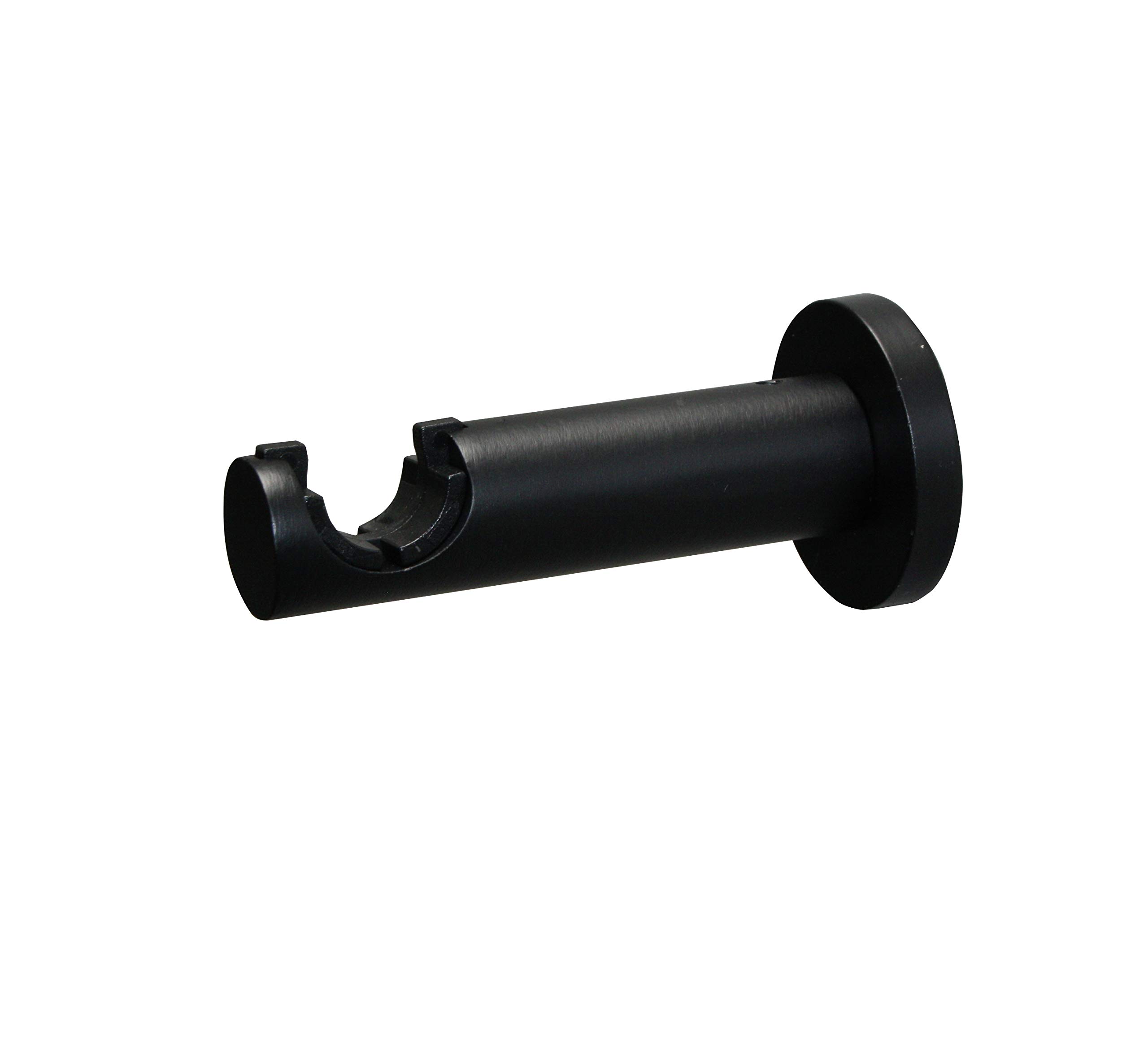 GARDINIA Gordijnroede-set Hook, complete set inclusief montagemateriaal, lengte: 130-240 cm, zwart