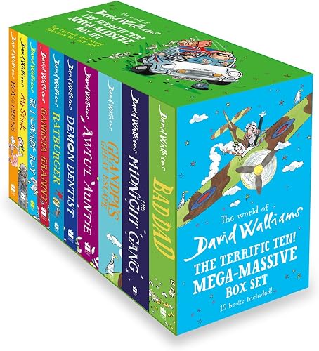 The Terrific Ten: Mega-Massive Box Set: A book by David Walliams
