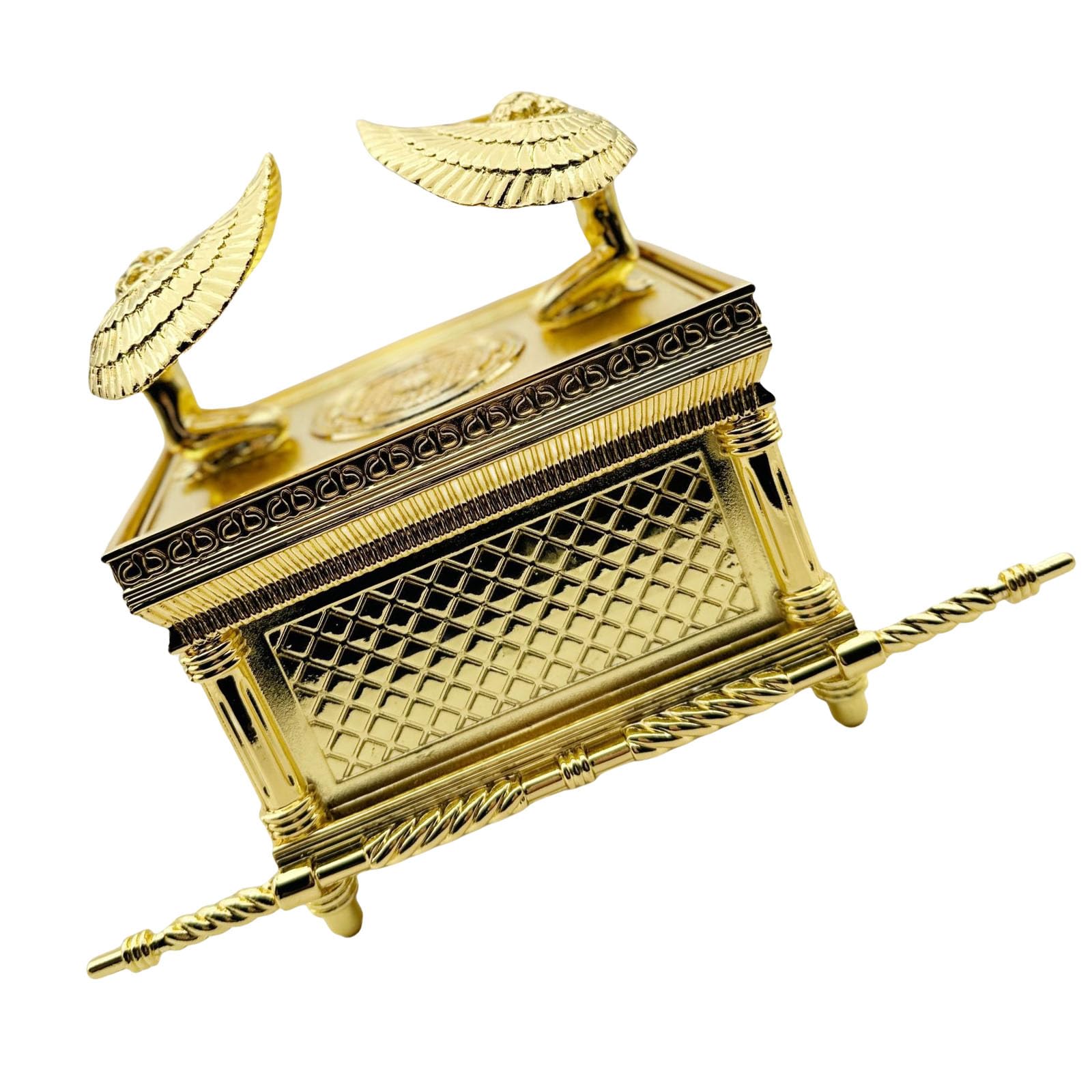 Limtula Israeli Cabinet Ornament Ark of the Covenant Replicas Model Statue for Home Decors Enthusiasts and Israel Culture Lover Cabinet Ornament