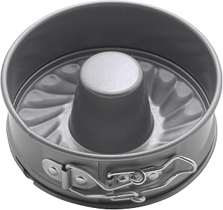 Mini Fluted Springform Pan, Carbon Steel with Non-Stick Coating, PFOA Free, Round, 4.5-Inches