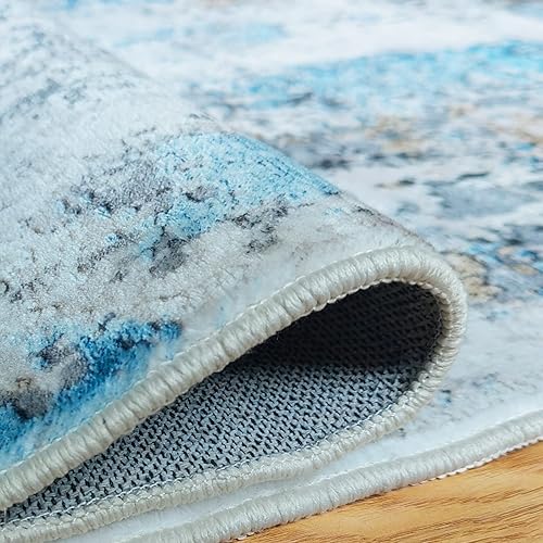 Miniatura 6 de Alfombra suave para pasillos, alfombra abstracta moderna para decoración del hogar, para sala de estar, cocina, lavandería, puerta y dormitorio