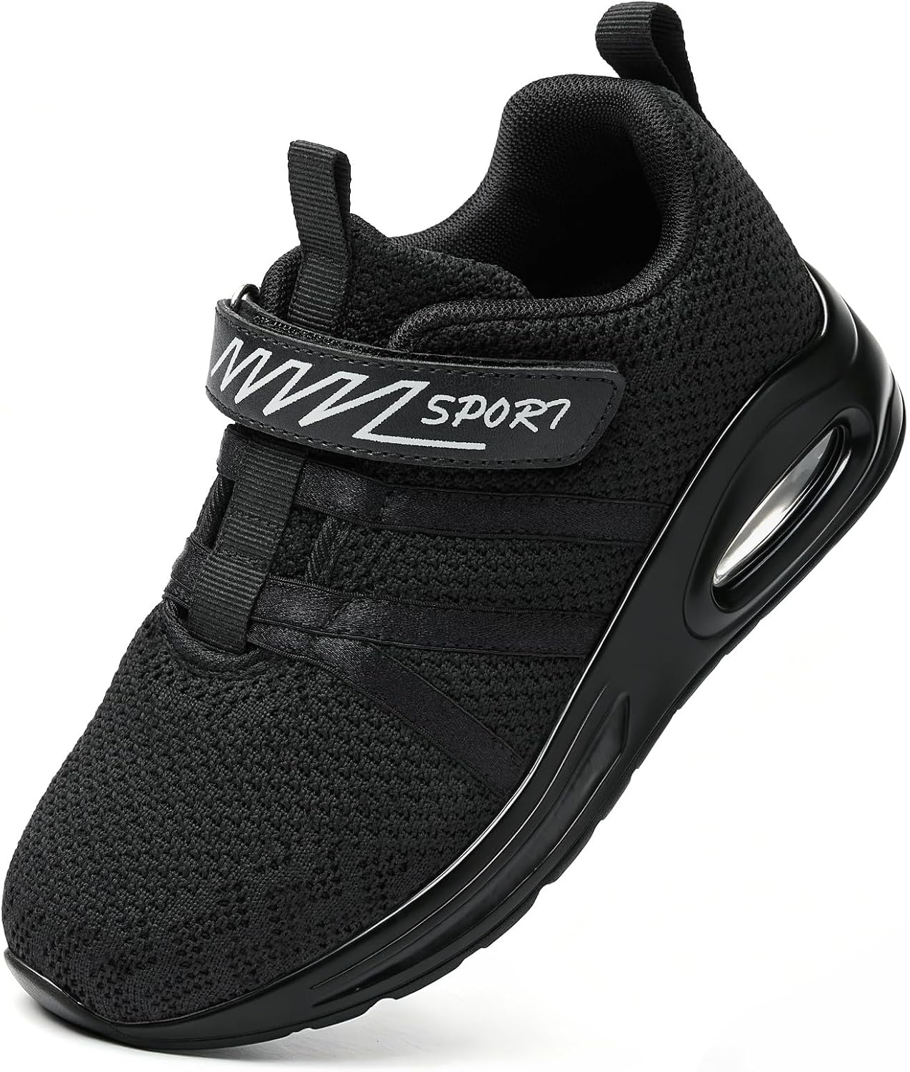 Ugmikdo Boys Running Tennis Shoes Kids Gym Lightweight Breathable Slip-On Athletic Sneakers