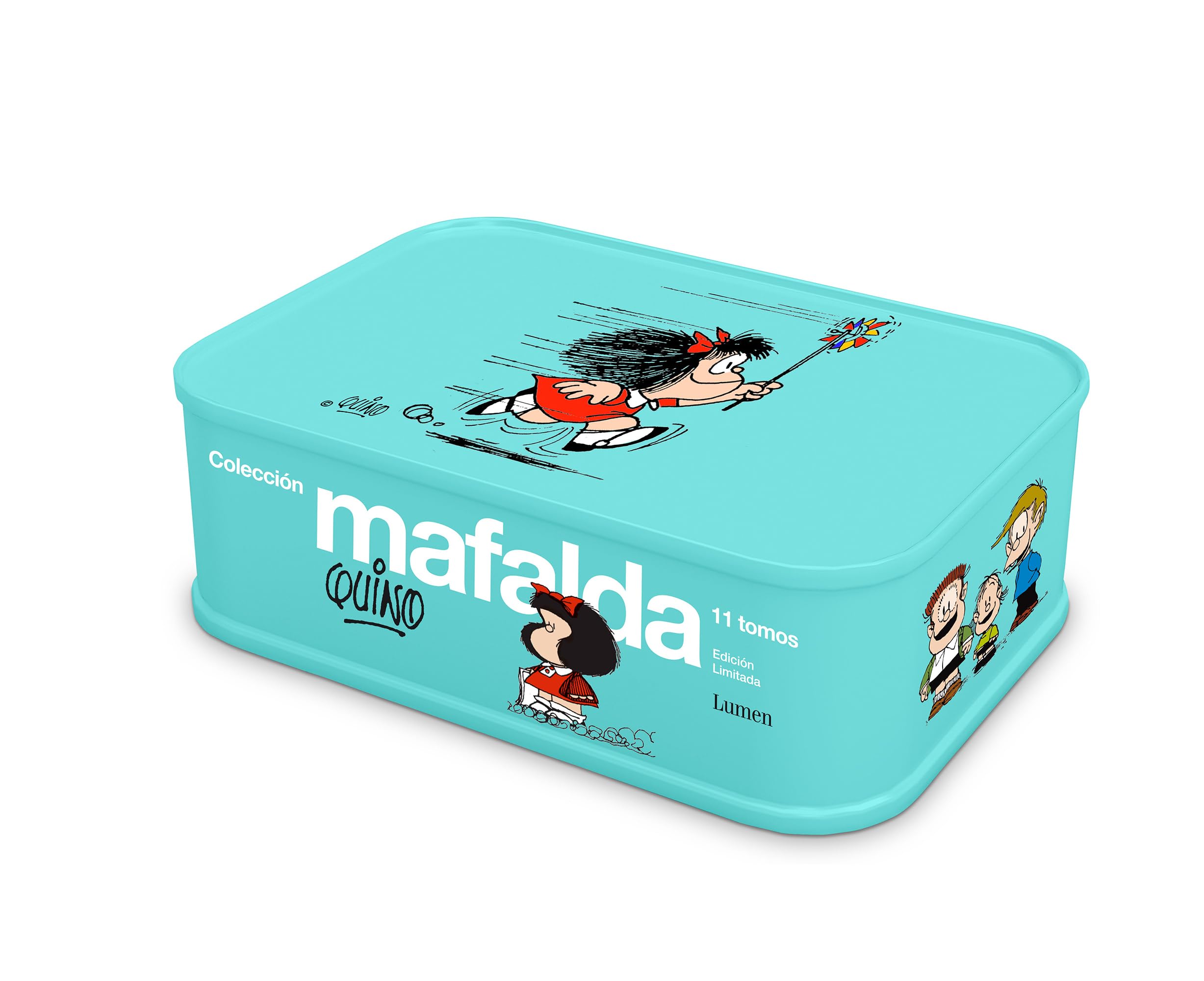Colección Mafalda: 11 tomos en una lata (edición limitada) (Lumen Gráfica)