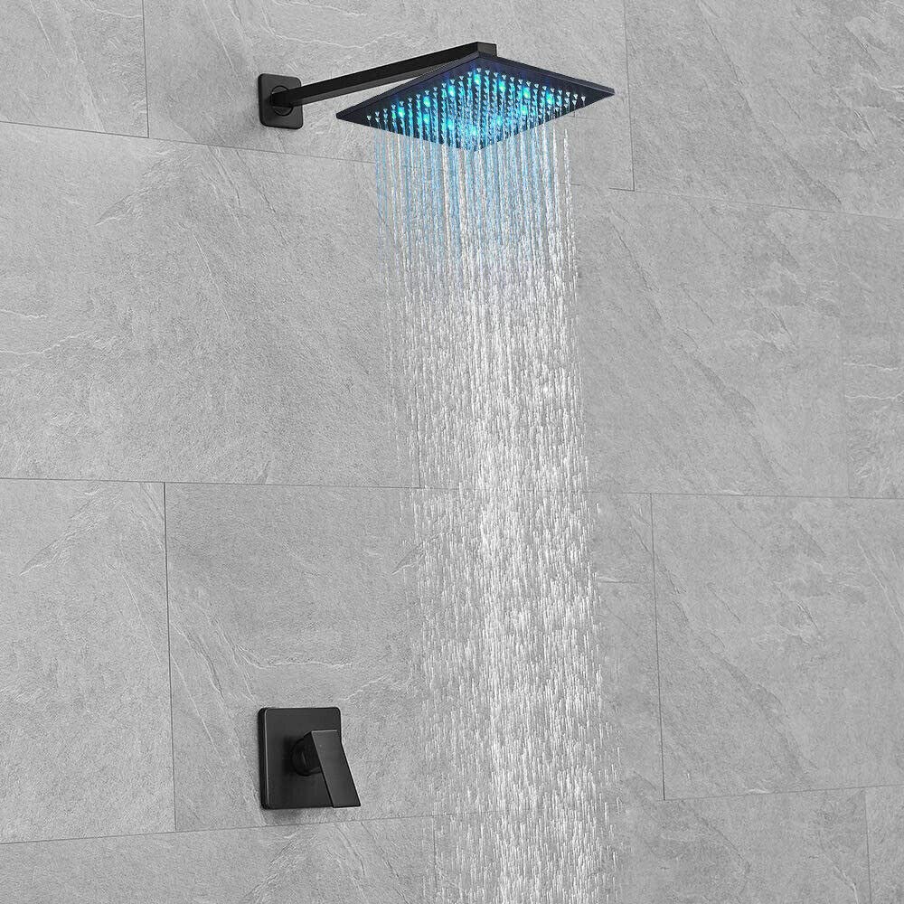 Ensemble de robinet de douche avec pommeau 8 pouces pour transformer votre salle de bain en spa