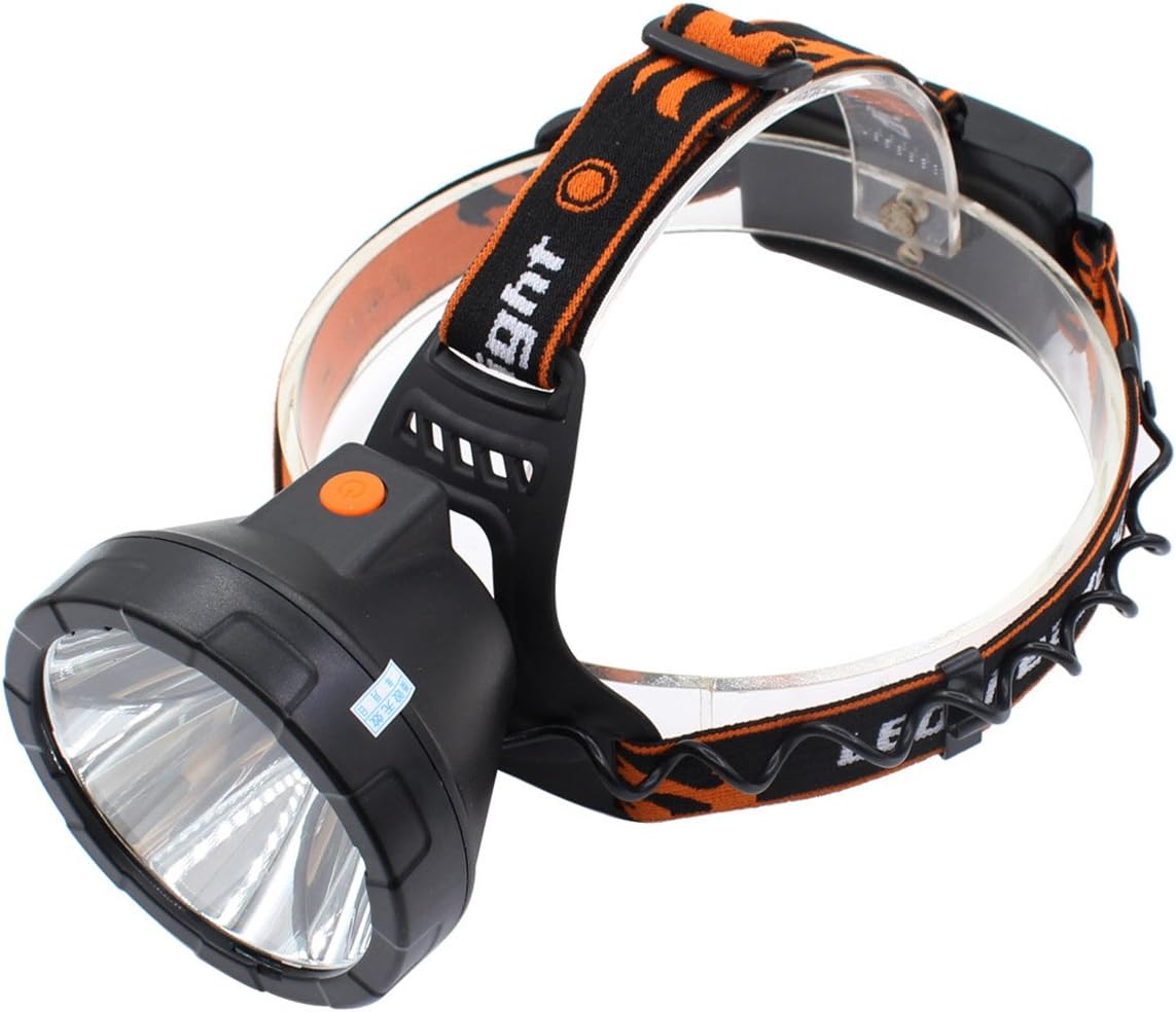 Siuyiu XML-T6 3000 Lumens 90 Degree Rotation Plastic Display Make Light Smoother Headlight for Camping Hunting Fishing Cycling Riding Walking (Not including Batteries and Charger)