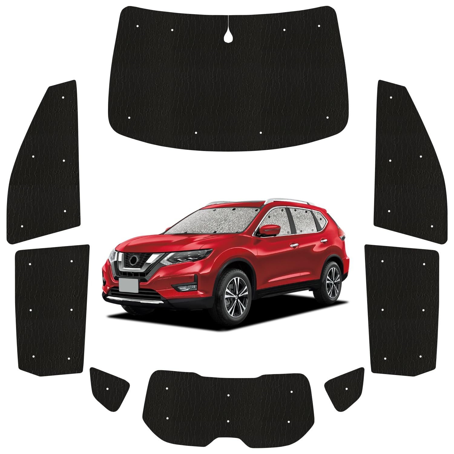 X-TRAIL T32 車用サンシェードセット 趣味職人　車中泊 X-TRAIL T32 車用サンシェードセット 趣味職人車中泊