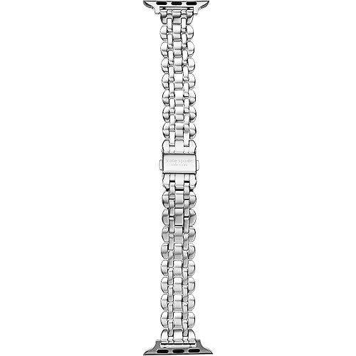 Kate Spade New York Interchangeable Stainless Steel Band Compatible with Your 38/40mm Apple Watch- Straps for Apple Watch Series 8/7/6/5/4/3/2/1/SE