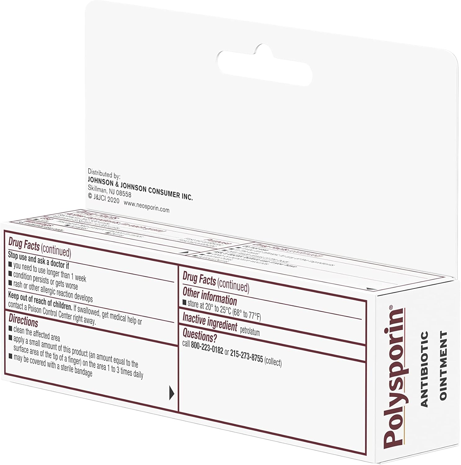 Buy Polysporin First Aid Antibiotic Ointment Without Neomycin, Travel