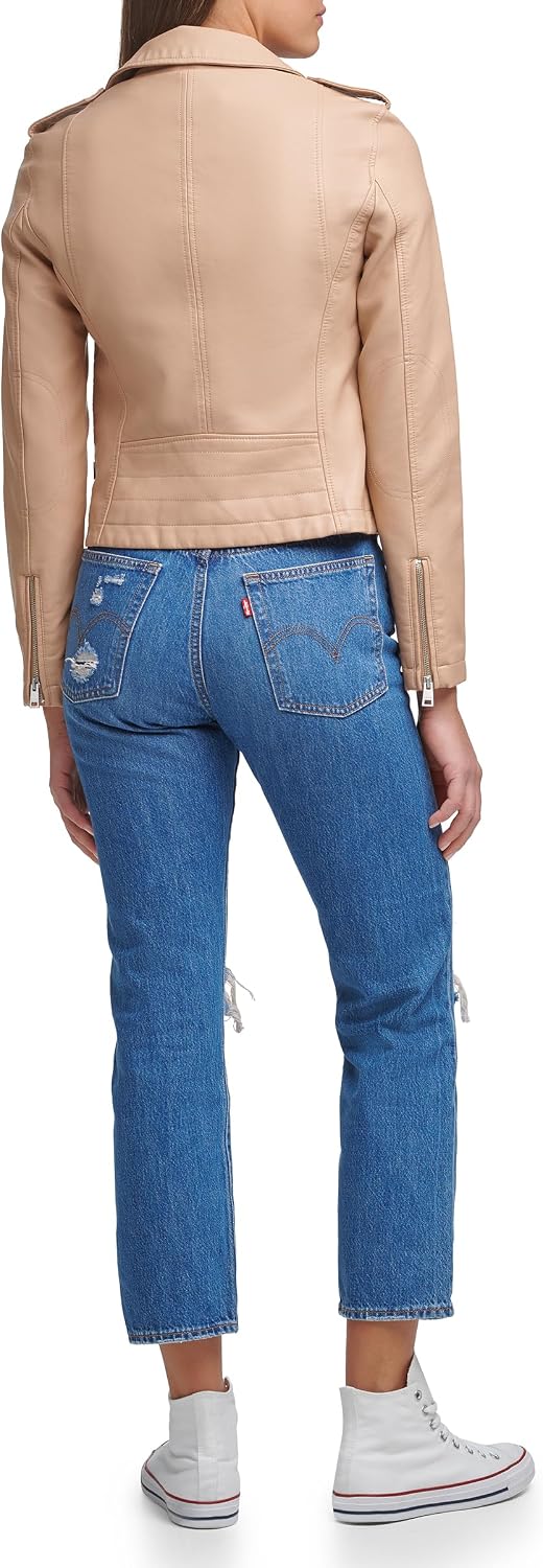 Levi's Women's The Classic Faux Leather Moto Jacket (Regular & Plus Size)