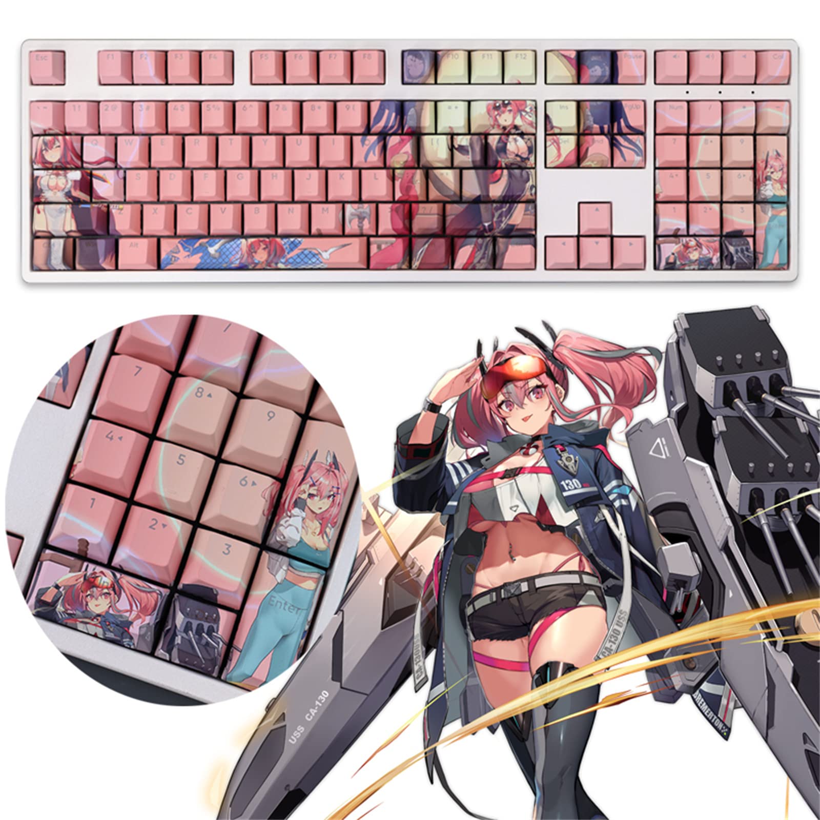 Amazon.co.jp: FANGKAI アニメキーキャップ ブレマートン アズール