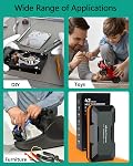 ORIA Ratchet Screwdriver Set, 42 in 1 Screwdriver Set with Rotatable Ratchet Handle, Magnetic Repair Tool Kit with 40 PCS Magnetic Precision Bits, Storage Case, for Appliances - Orange