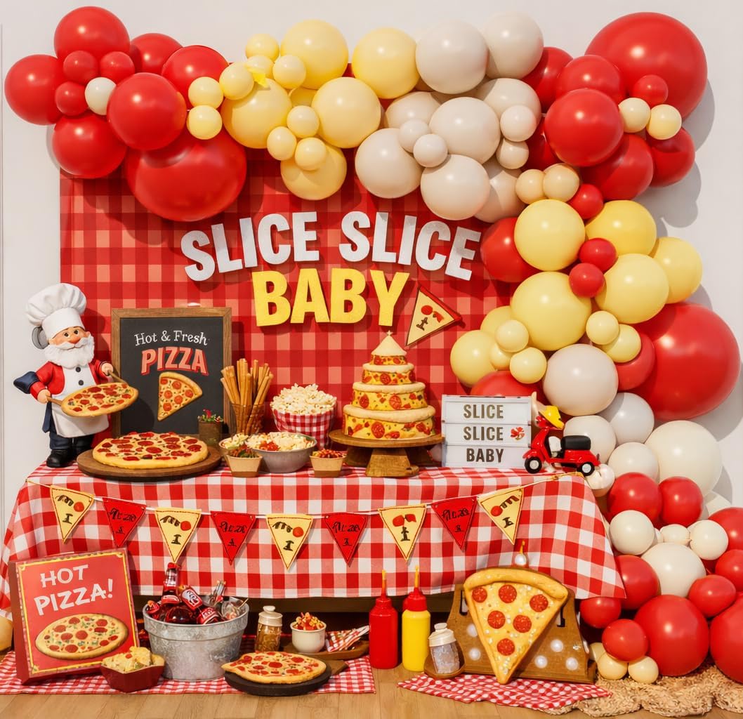 Blue Orange Yellow Balloon Arch Garland Kit Boys Ready Aim Shoot Dart Gun Birthday Battle Zone Target Theme Party Decorations (Blue Orange)