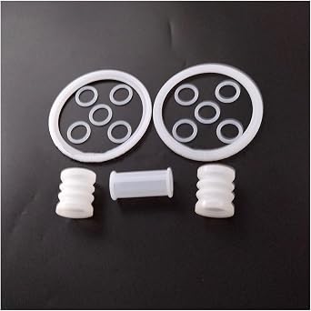15+2Pcs Silicone Seal Rings Gaskets Accessories Tubes Components,Compatible for VEVOR Ice Cream Machines,Compatible for YKF Soft Serve Machine Spare Parts