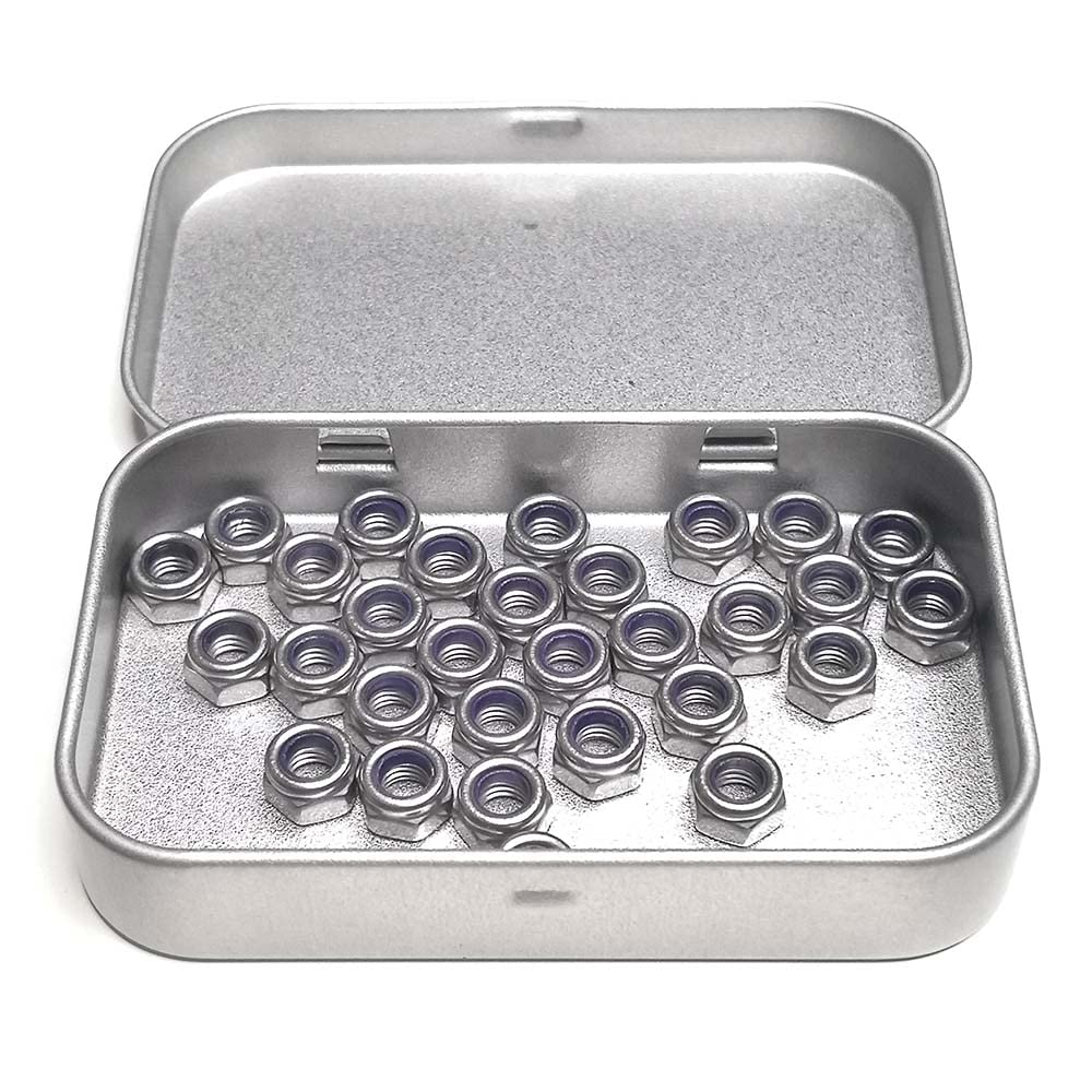 Sicherungsmuttern Edelstahl V2A DIN 985 M5 M6 M8 M10 M12 Stopmuttern