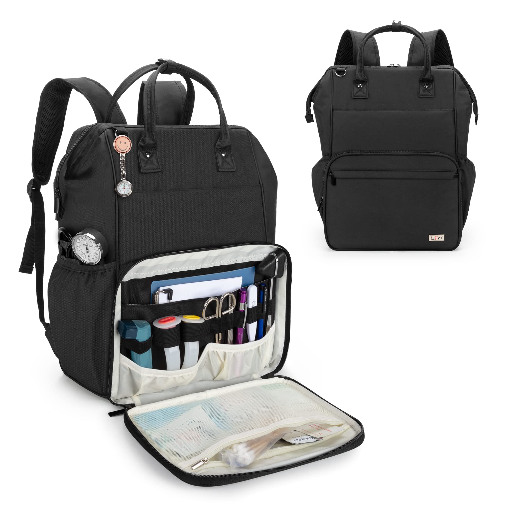 Amazon.co.jp: [LoDrid] 訪問看護 バッグ リュック 往診 介護 医療