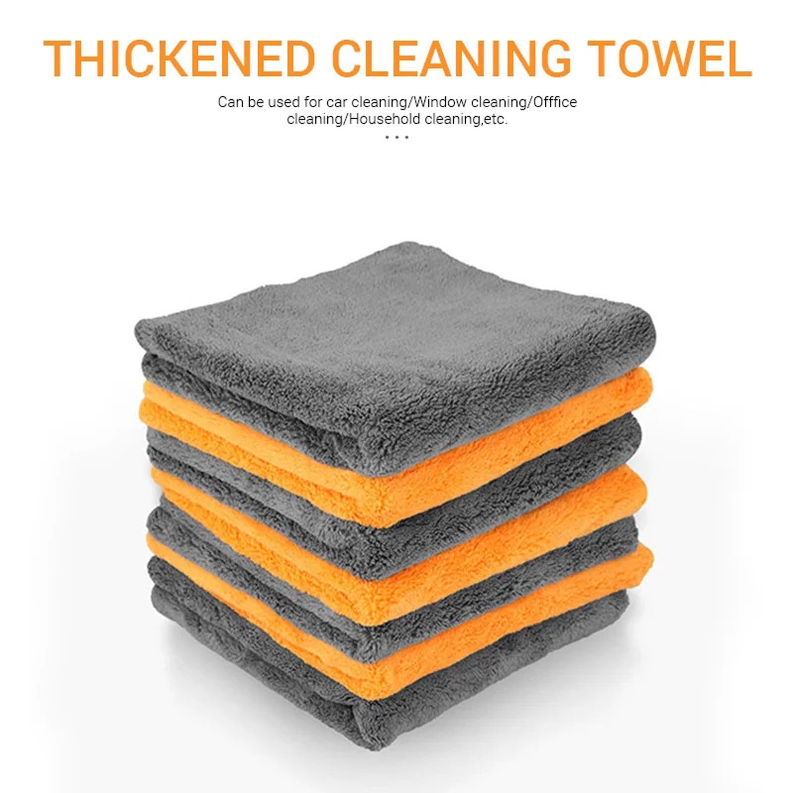 40X40cm Ręczniki z mikrofibry Pielęgnacja samochodu Mycie Zagęścić ręcznik Car Detailing Suszenie Ściereczka Narzędzie do czyszczenia Auto Wash