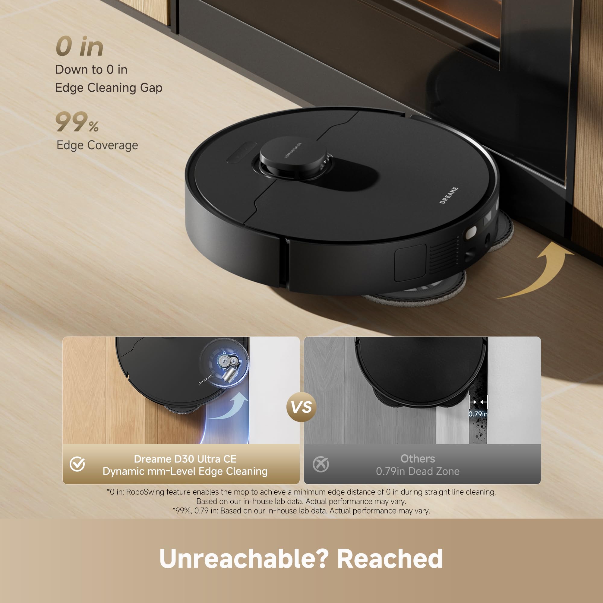 Tikom Robot Vacuum and Mop Combo, 5000Pa Robotic Vacuum Cleaner, 150 Min Max, App & Remote Control, Ideal for Hard Floor, Carpet, Pet Hair, Self-Charge(G8000 Max) thumbnail 9