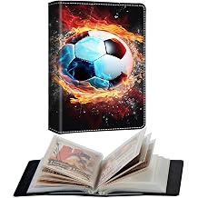 5x7 Photo Album 120 Photos 60 Pages,Fire Soccer