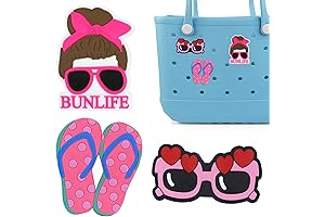 Charms for Bogg Bag, Accessories Charms for Bogg Beans PVC Rubber Beach Bag