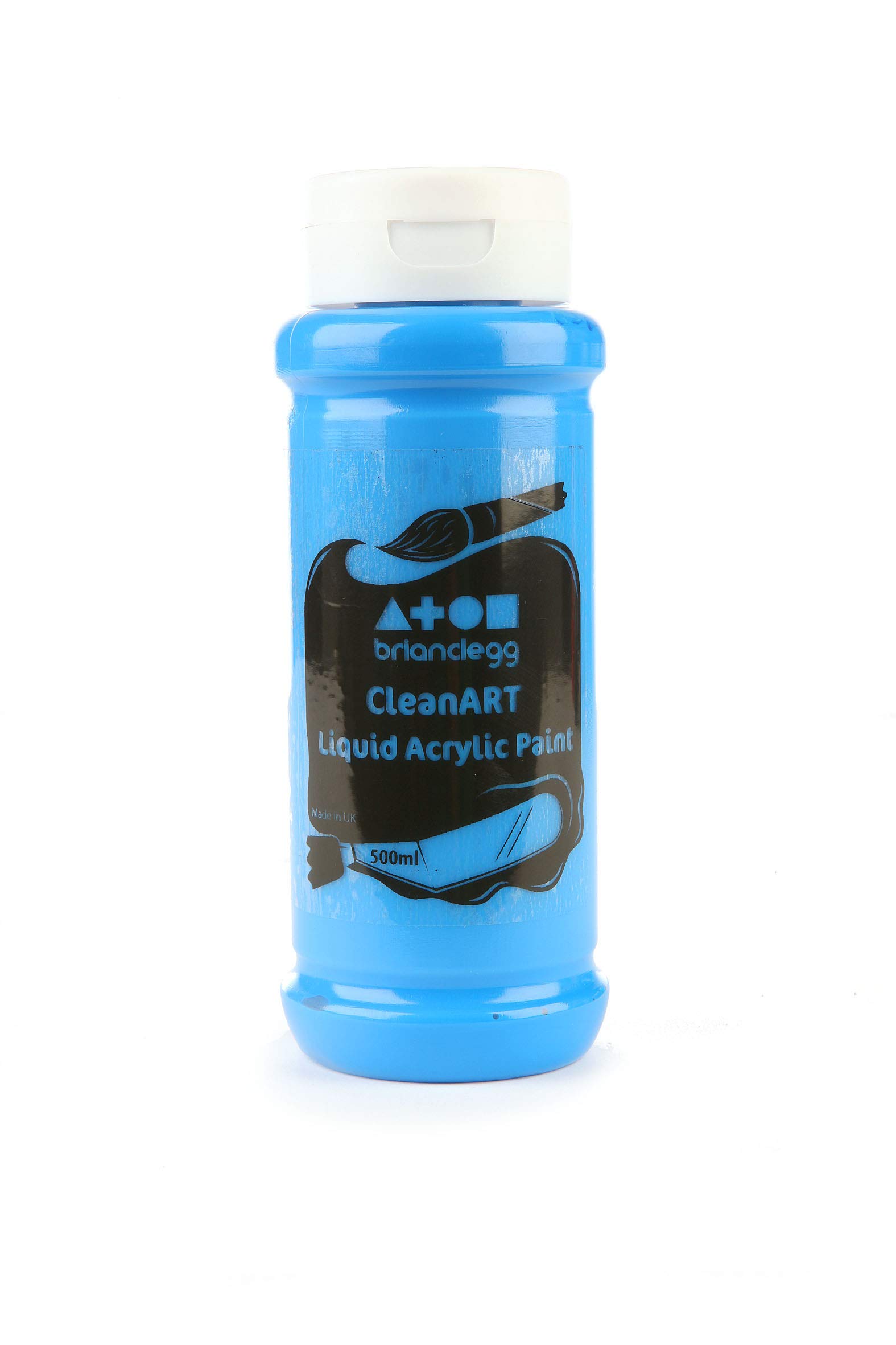 Brian Clegg Ltd. Paint, Cyan, 500ml