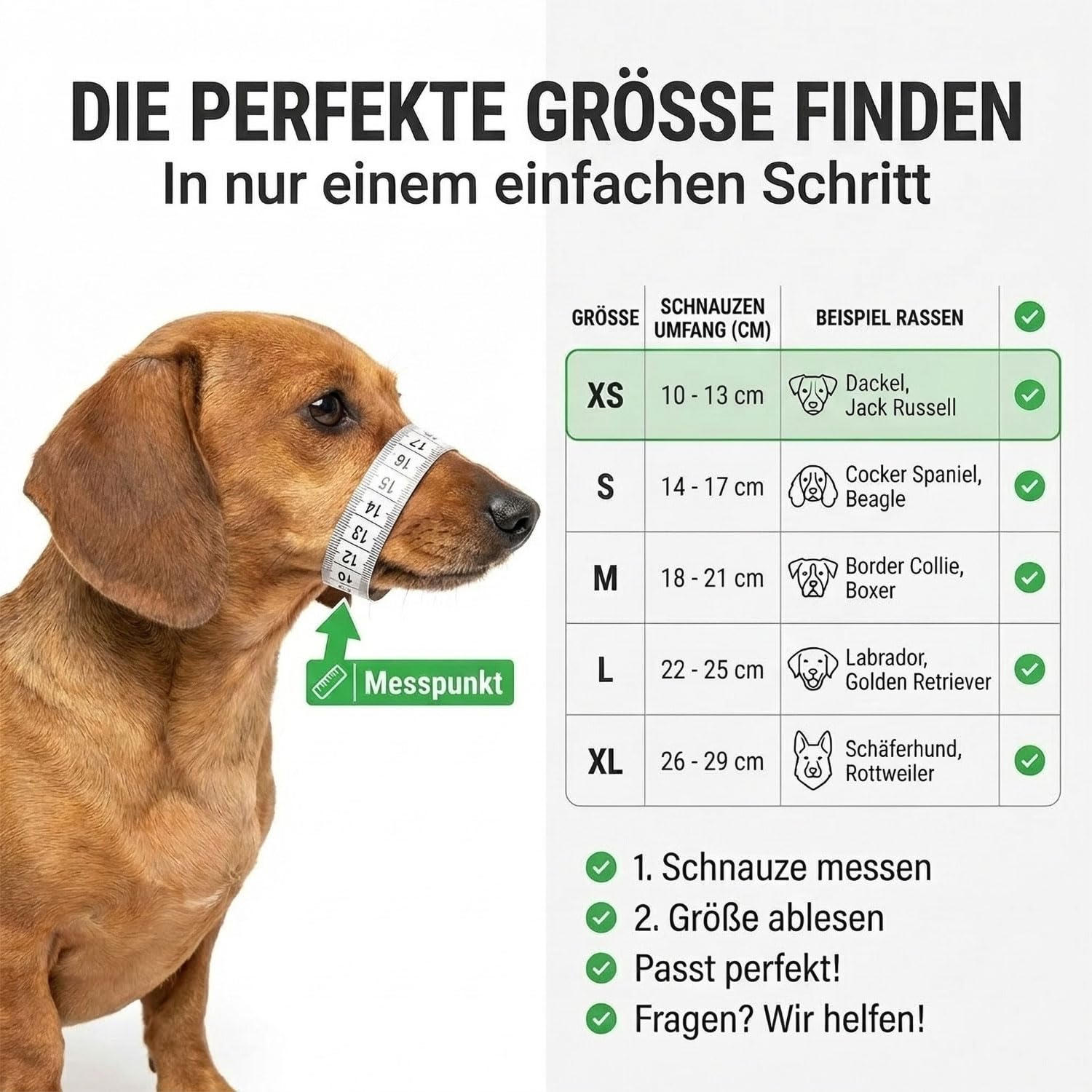 Nature Pet Soft Maulkorb aus Neopren (L)
