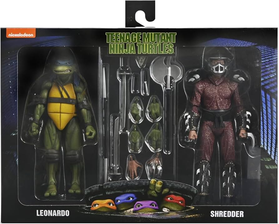 Amazon.com: NECA Teenage Mutant Ninja Turtles Leonardo and