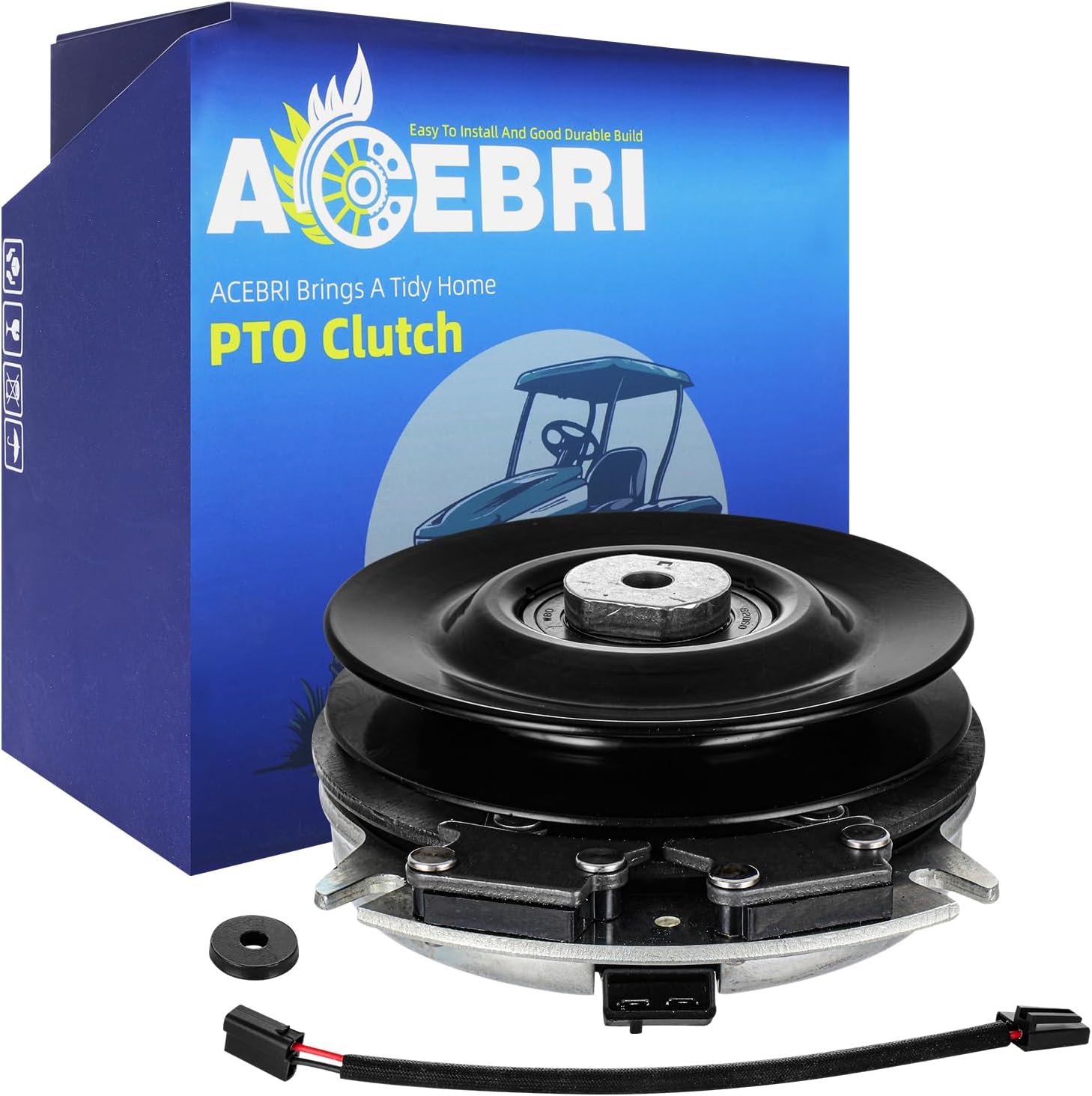 PTO Clutch for Husqvarna for Wright stander 539106880 106880 7140001 71410001 iZ 4217 4218 4821, Pto Clutch for Warner: 5218-211 5218-175 5218-52 for Wright Stander 52" 61" clutch(Crankshaft 1)