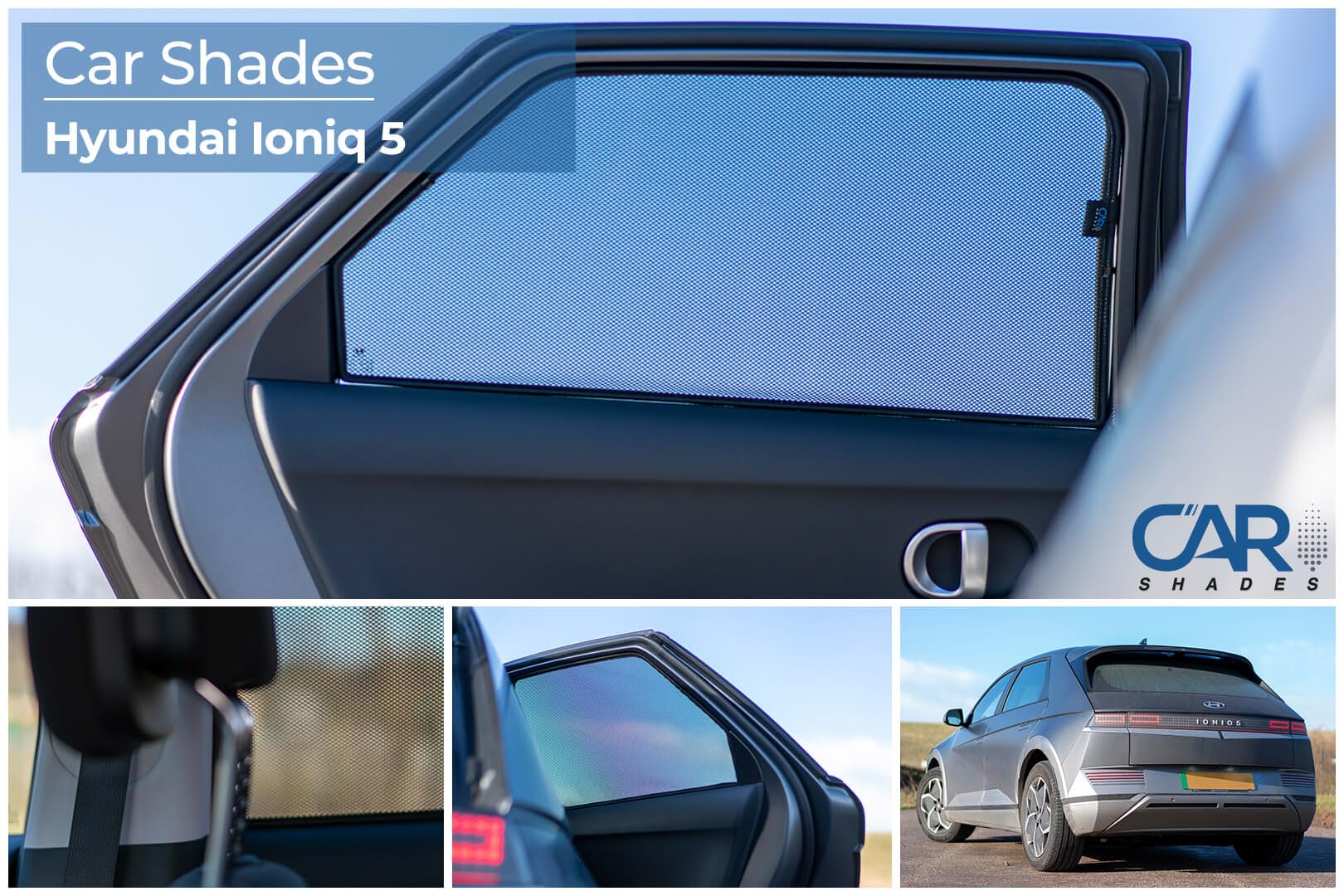 Car Shades Jeu de Pare-Soleil sur Mesure pour Voiture