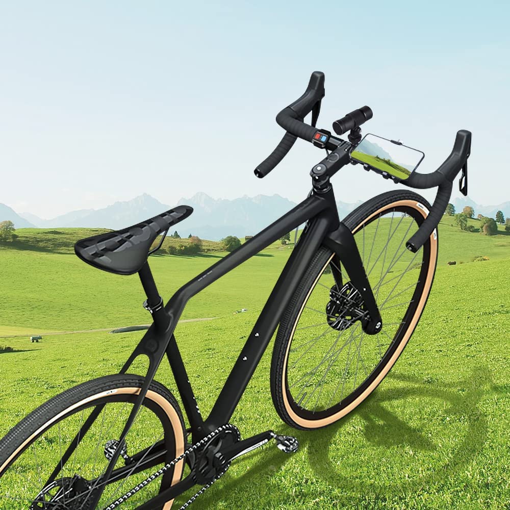 VSYSTO Fahrrad Kamera 2K Ultra High Resolution 170° Weitwinkel WDR Helm Dashcam Wasserdicht Motorrad Aktionskamera G-Sensor