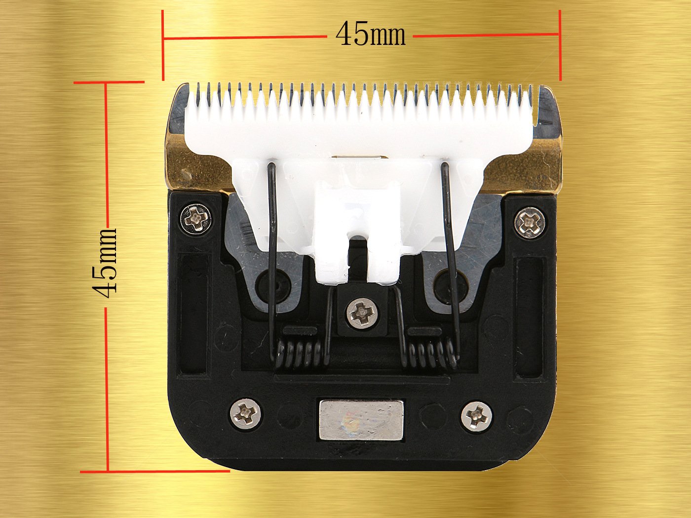 Maquina Cortar Pelo Perros, ZYWTZ® Puede Ajustar la Velocidad 3000-6000rpm, 200W Potencia, Cuerpo de Madera de Palo de Rosa, Profesional Cortapelos para Perros, Ovejas, Ganado, Caballo, Conejo