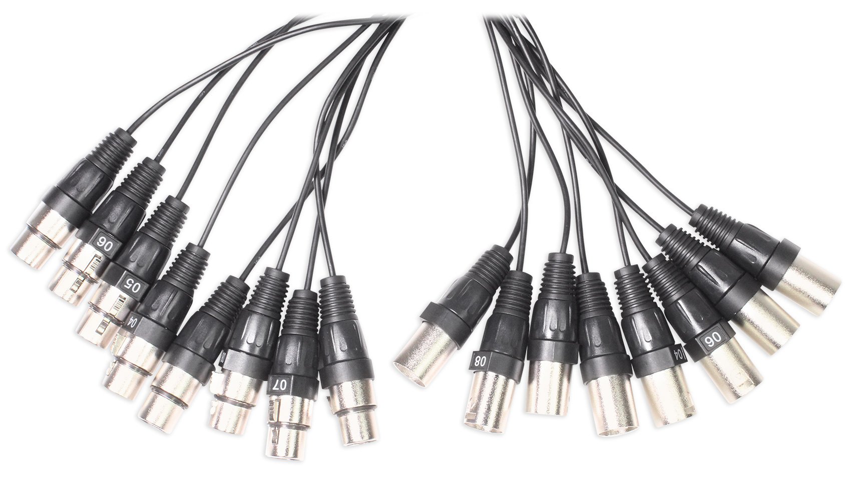 Rockville RCXFM10P-Y Yellow 10' Female To Male REAN XLR Mic...