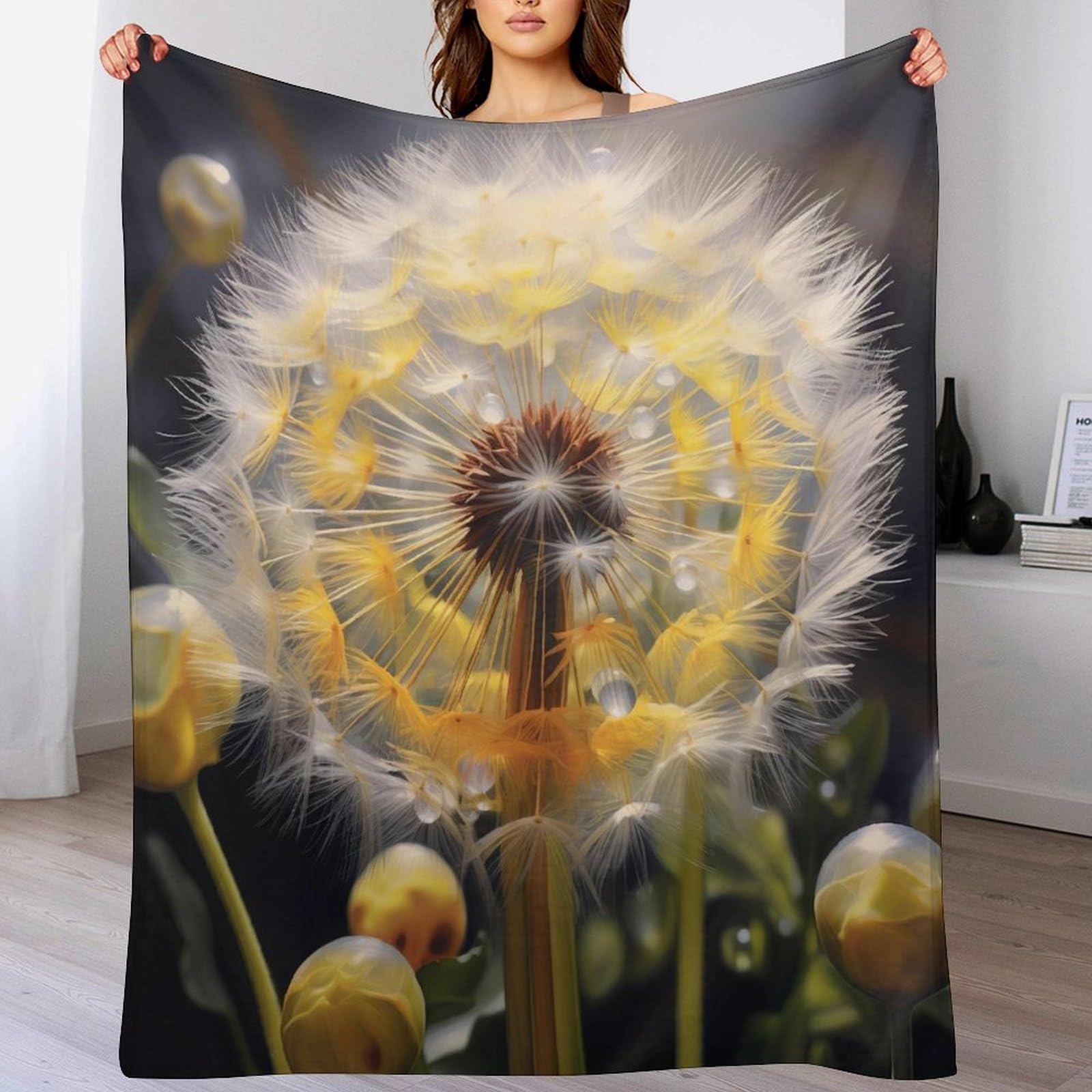 Couverture polaire flannel contre le froid : tapis douillet et chaud pour canapé