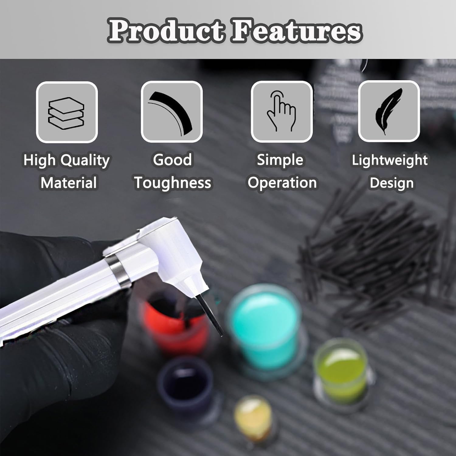 Kit de máquina misturadora de tinta, misturador de pigmentos, agitador de tinta elétrica com 5 peças de bastões de mistura, ferramenta de suprimento de cor de sobrancelha para… em promoção! Veja a oferta e mais achadinhos de Acessórios 6 Hoje é o melhor dia para comprar Kit de máquina misturadora de tinta, misturador de pigmentos, agitador de tinta elétrica com 5 peças de bastões de mistura, ferramenta de suprimento de cor de sobrancelha para… com aquele preço maroto! Promoção! Aproveite a oferta! 6