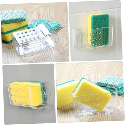 Miniatura 4 de Zerodeko 2 piezas de esponja escurridor de esponja estante de drenaje de cocina escurridor de tela escurridor de esponja soporte para esponja