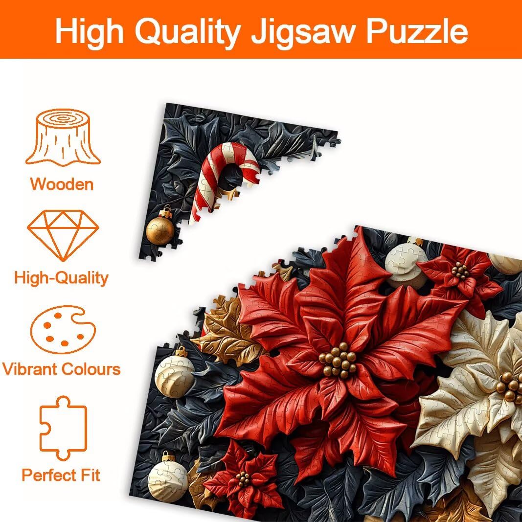 Puzzle Navidad, Puzzle 5000 Piezas, Rompecabezas, Regalo Mujer, Decor -8104