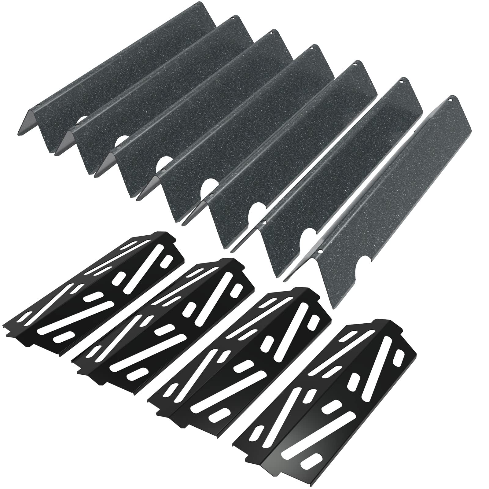 66033/66796 Flavorizer Bars and 66041 Heat Deflectors for Weber Genesis II E-410 E-415 S-435, Burner Cover & Heat Tent Replacement Parts for Weber Genesis II/LX 400 Series Gas Grill