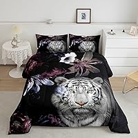Vista 56 de Juego de Edredón de Axolotls Tamaño Individual, Juego de Ropa de Cama Azul Rosa para Niños de 2 Piezas con 1 Funda de Almohada, Edredón de Plumón