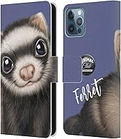 Vista 86 de Head Case Designs Funda de piel con licencia oficial de Animal Club International Bat Faces compatible con Apple iPhone 7 Plus/iPhone 8 Plus