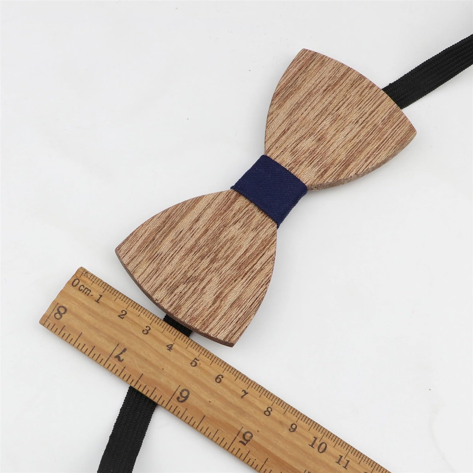 Pajaritas Hombre Pajaritas de Madera, Conjunto de pañuelo de Bolsillo for Hombres, Fiesta de Boda, Color sólido, Madera Entera(Color14)