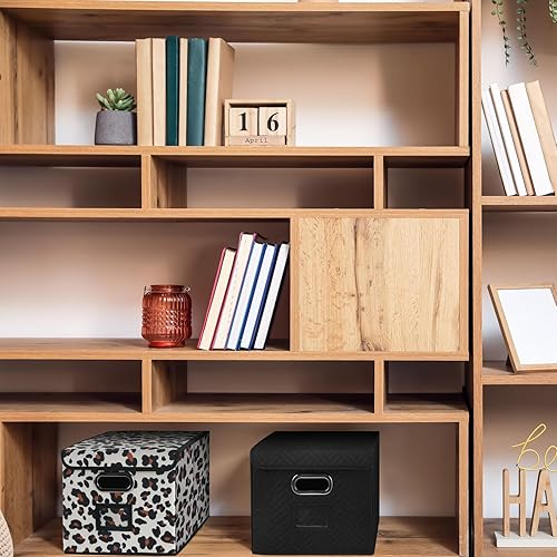 Miniatura 5 de Caja de almacenamiento de archivos, organizador de archivos colgantes, organización y almacenamiento de oficina, carpetas plegables decorativas,