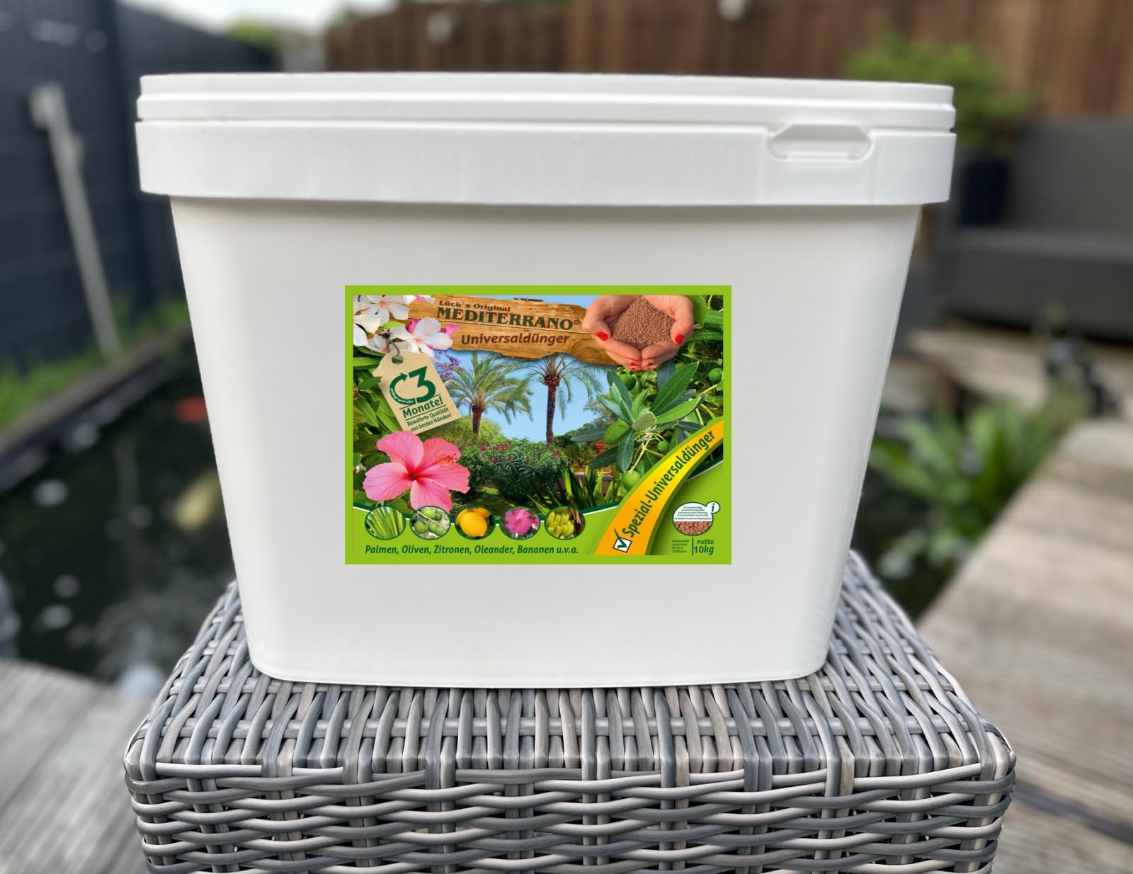 Fertilizante para palmas al aire libre, 10 kg, también perfecto para palmas dañadas por heladas