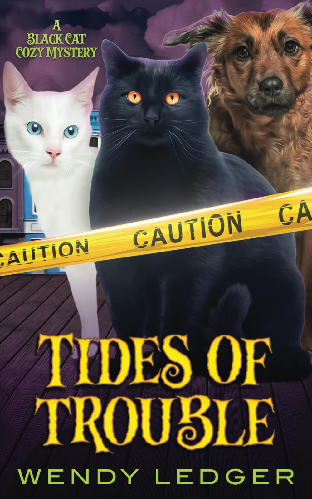 Tides of Trouble: A Black Cat Cozy Mystery (The Maggie and Pepper Mysteries)